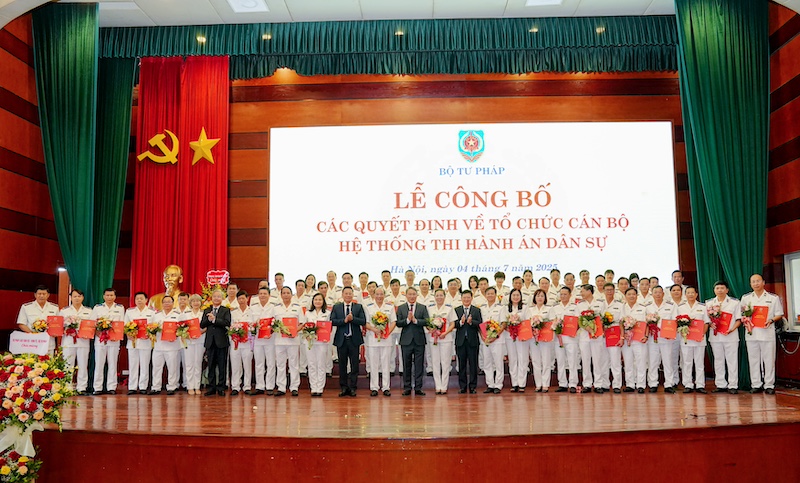 ​Danh sách Trưởng thi hành án dân sự 34 tỉnh, thành phố